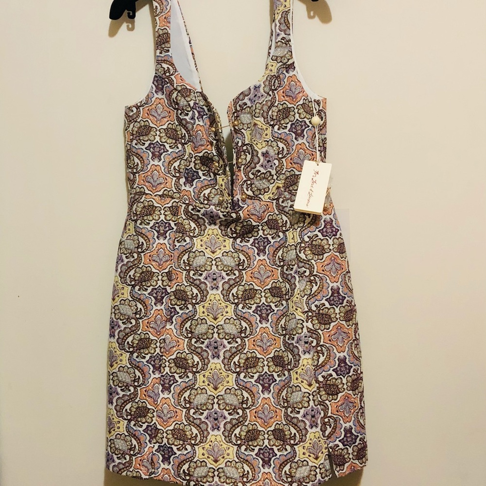 For Love & Lemons Floral Mini Dress